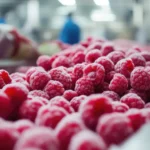 A food processing worker observes frozen raspberries for quality control. Pests can be a nuisance in food processing facilities. Here are the most common pests to look out for.